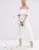 Import New European wedding dress bridal gown Lace Hollow Out Long Dresses Women wedding gown designer one piece party dress from China