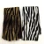 Import New Fashion Customize Zebra pattern Faux Rabbit Fur Collar Fur Scarf For Lady from China
