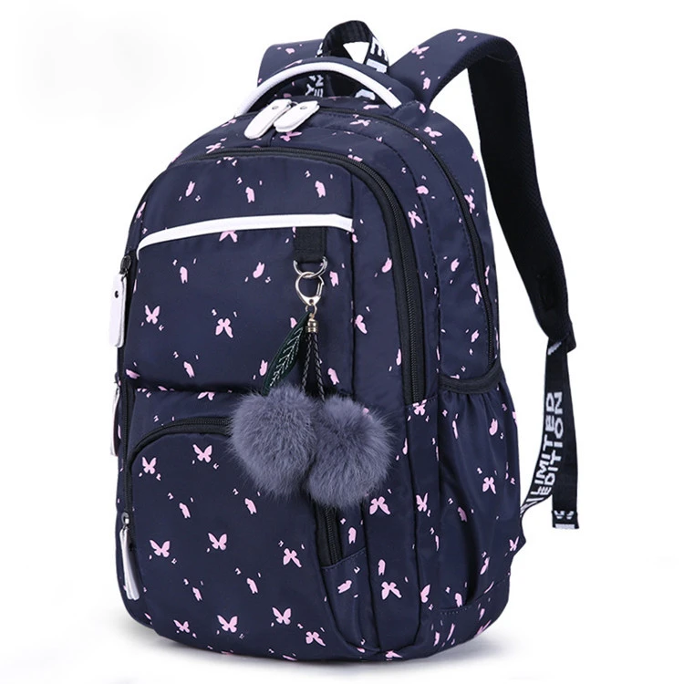New fashion large good quality laptop school bags backpack for girl