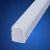 Import New model squareT8 led tube housing integration fluorescent light diffuser cover from China