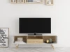 New Modern Style Living Room Furniture Stand Unit TV Cabinet with showcase metal furniture