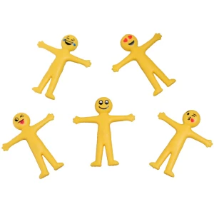 New Stretchy Smiley Man Toy Foldable Office Vent Toys Stress Relief Fidget Toy