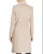 Import New style Exaggerated Shawl Collar Two Side Slit Pockets Women Slick Wrap Winter Long Coat from China