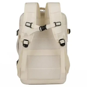 New Stylish Waterproof Nylon Pink Large Business Laptop Expandable Travel Backpack Carry On Women School Back Pack Bag With USB