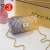Import New wallets and handbags ladies jelly PVC transparent handbag candy color gradient girl chain shoulder bag from China
