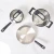 Import Newest 5pcs Kitchen Pot And Pan Cooking Stainless Steel Cookware Sets With Belly Body from China