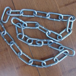 newest DIN5685 galvanized link chain