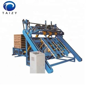 Newest Euro Pallet Automatic Wood Wooden Pallet Block Nailing Making Machine