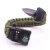 Import Newest Type Survival Bracelet Paracord With Watch ,Fire Starter ,Compass ,Knife Whistle from China