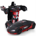 Newly Manufacturer 1/12 Transforming Combat Action Figure Vehicle Toy Smart Remote Control Model Transform Robot Car