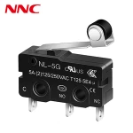 NNC NL-5G hinge roller lever micro switch with lever lxw-5-1-2  ps4 , extension spring subminiature basic switch