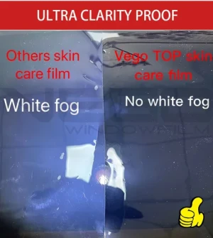 NO.1 VEGO factory UVR100%  VLT15% UV400 Skincare  Ultra Clarity Stable never fade global room window insulation tint film 30m
