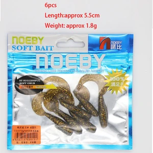 NOEBY soft worm lure cheap worm fish