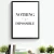 Import Nordic black and white english inspirational letter poster canvas painting for living room&bedroom motivational posters wall art from China