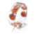 Import NUORO Creative Transparent Strawberry Apple Index Band Joint Ring Women Girls Hand Jewelry Summer Fresh Fruit Resin Finger Rings from China