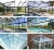 Import OEM aluminum extrusion profile outdoor glass house sunroom roof from China
