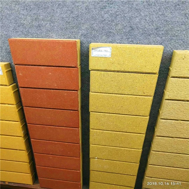 OEM Factory Multicolor Recycling Paving Blocks Road Brick With Water Retention