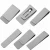 Import Oem flat/u/v stainless steel metal spring clip,spring steel clip from China