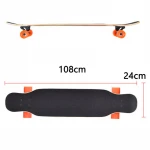 oem patineta 7 ply canadian maple yow  sports equipment longboard deck decks skateboard surface surfskate custom skate board