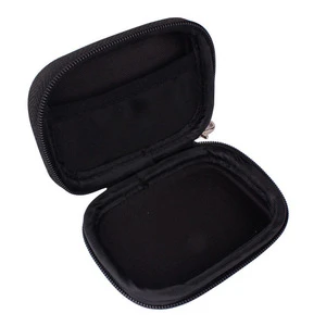 oem service black hard shell foam carrying EVA best small camera bag, travel camera case