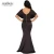 Import Off Shoulder Elegant Woman Formal Maxi Evening Dresses from China