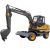 Import One Year Warranty CE ISO China Brand Manufacturing Industry Zero Delivery Time Cheap Wheel Mini Excavator For Sale from China