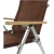 Import Onwaysports High Quality Outdoor Camping Chair Canvas Folding Camping Aluminium Recliner Camping Chair from China