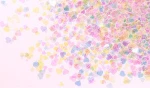 Opal Plane Nail Glitter 6 mm 3 mm 4 types korean nail art