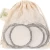 Import Organic Bamboo Cotton Reusable Makeup Remover Pads Washable Eco-friendly Natural Bamboo Cotton Rounds from China