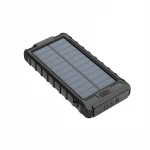 Outdoor Emergency Power Station Solar Panel Power bank with Torch & compass