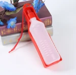 Outdoor Portable Travel Pet Dog Drinking Water Bottle / travel dog water bottle / folding pet bottle