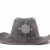 Import [P518-P521] WAX coating hat animal compass logo indiana jones hat vintage cowboy hat from Vietnam