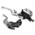 Import Pair 7/8 Motorcycle Brake Master Cylinder Clutch Reservoir Levers Universal from China