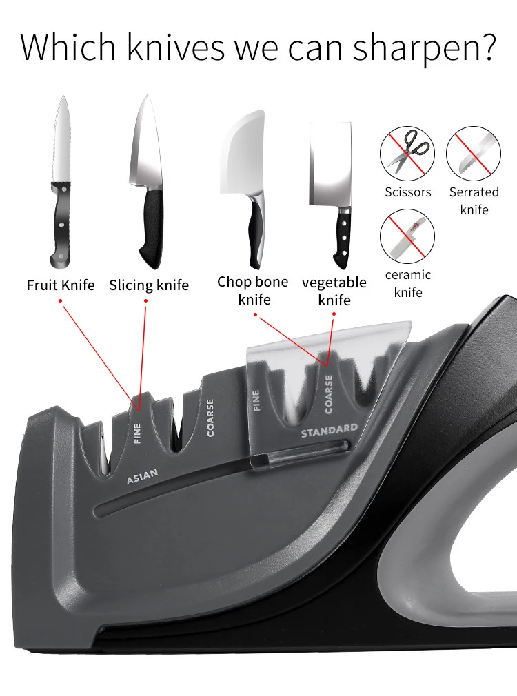 Patent Design in EU Hottest Japanese Knife Sharpener Standard Blade Sharpener