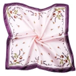 Personalized Printing 50x50cm silk satin head hair women square scarf