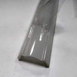 Plastic Extrusion Led Tube Lamp Shade Extruded Pc Cover For Led Lamp Diffuser Led Cover