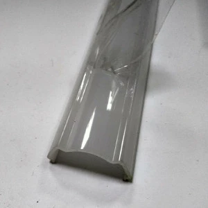 Plastic Extrusion Led Tube Lamp Shade Extruded Pc Cover For Led Lamp Diffuser Led Cover