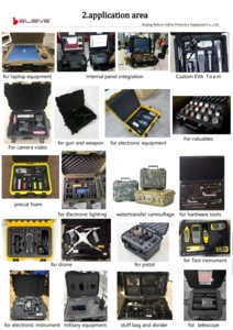 Plastic hard case Instrument tool protection Case