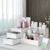 Plastic Jewelry Organizer Skincare Shelf Desktop Cosmetic Storage Box Makeup