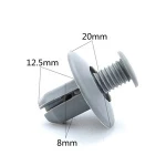 Plastic Nylon Screw Rivet Auto Push Clip For Car Bumper