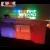 Import plastic outdoor bar counter led Light up bar furniture sets from China