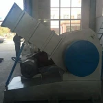 plastic pvc pipe crushing machine with CE certification