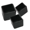 Plastic square pvc pipe end caps rubber end caps for pipe