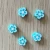Import polymer clay beads flower 8x5mm from China