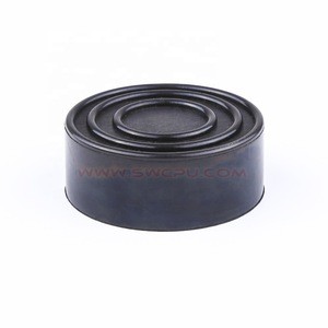 polyurethane rubber block  customized rubber feet industrial parts