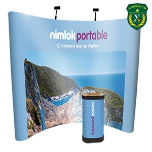 Pop up booth banner stand tension fabric display
