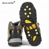 Popular 10 Spikes Anti-slip Silicone Ice Cleats For Shoes Covers