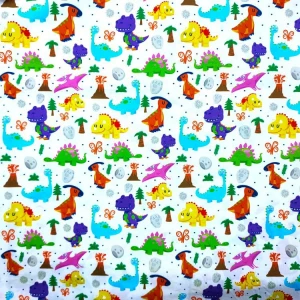 Popular Cartoon Movie Pattern Printed Customized Design Digital Printing Cotton Woven Fabrics