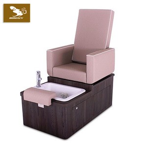 Popular pink leather manicure pedicure chair BM-FP210