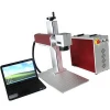 Portable 20w fiber laser marking machine/laser marking machine with computer